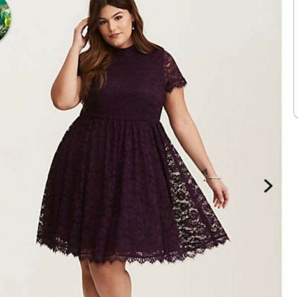 High Neck Skater Dress